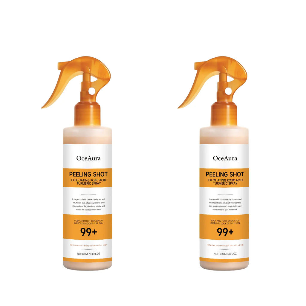 Body Keratin Care Kojic Acid Turmeric Spray Gently Exfoliating Peeling Solution Nourishing Hydrating Skin Care All Skin Types