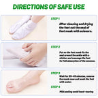 Aloe Vera Feet Mask Moisturizing Exfoliating Feet Mask anti Drying Crack Remove Dead Skin Hydrating Foot Skin Care Foot Mask